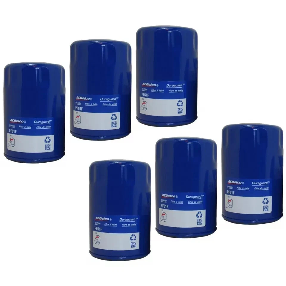 ACDelco PF61F Engine Oil Filter Kit Set of 6 for Chevy Olds Buick Pontiac Saturn - Image 4 of 4