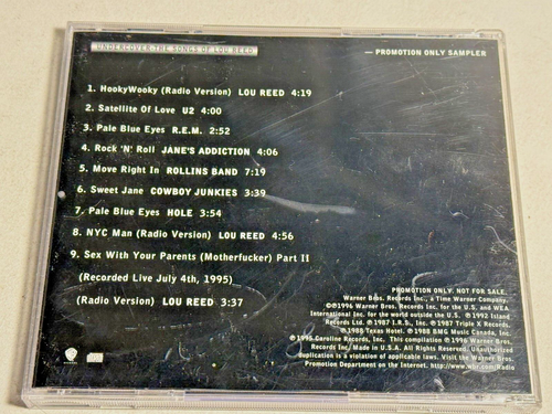 VARIOUS ARTISTS LOU REED TRIBUTE SAMPLER UNPLAYED DISC PROMO ONLY EP CD MINTY! - Picture 2 of 2