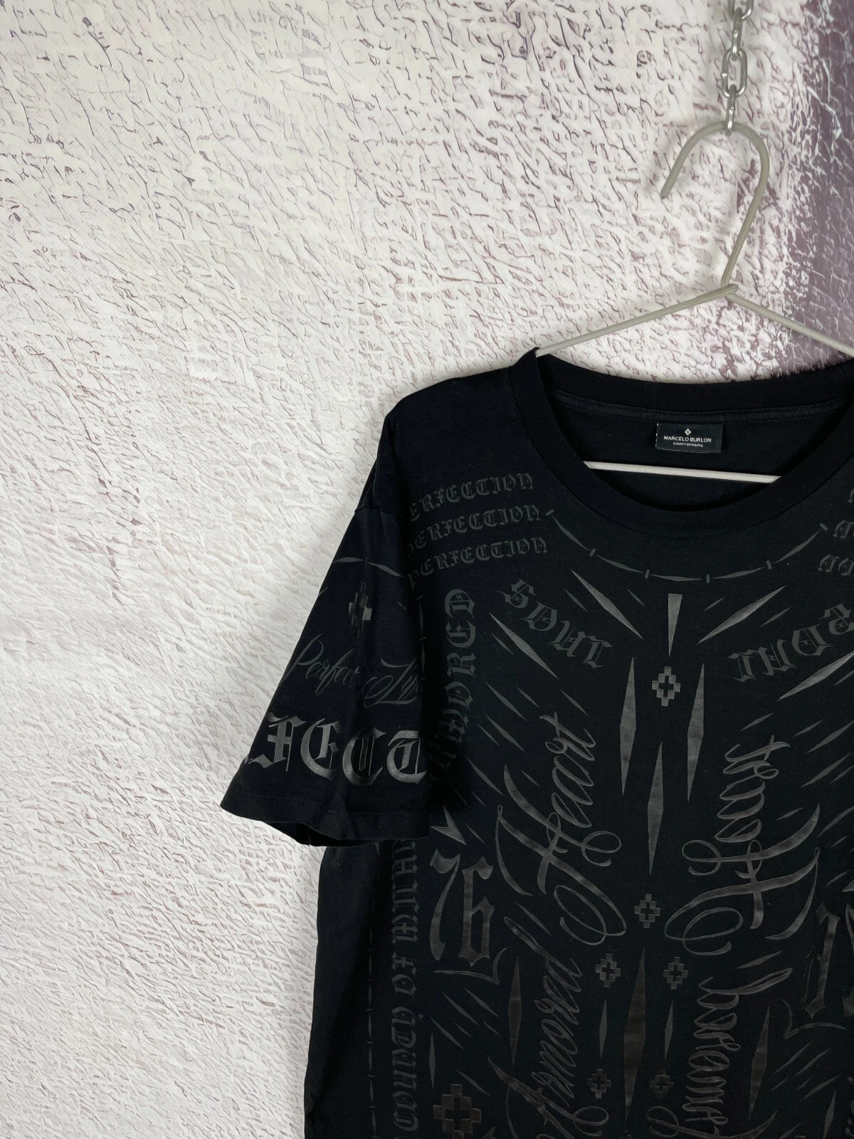 T shirt Marcelo Burlon perfection corazzata fleart tutte le stampe