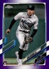 2021 Topps Chrome Update Purple Refractor - #USC53 Jose Devers (RC)