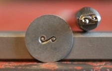 SUPPLY GUY 5mm Double Swirl 2 Metal Punch Design Stamp SGM-31, Made in the USA