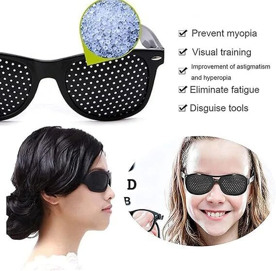 2025 Pinhole Glasses Eyesight Vision Correction Eye Exercise Anti