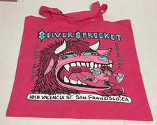 Silver Sprocket Promotional Advertisement Tote Bag 2024 Comics Pro Exclusive
