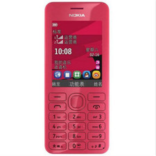 Unlocked Original Nokia 206 Dual Sim 2G GSM 1.3M Language Single