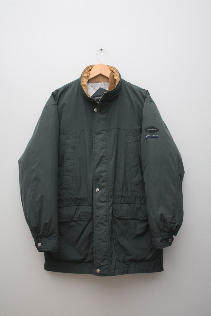 asa　寝具　YSL yves saint laurent ダウン Yves Saint Laurent Vintage Puffer Down Jacket 2in1 XL Men's