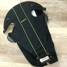 BABY BJORN' 100 Cotton Black Baby Carrier Baby's Size Max 25 lbs / 11 kg