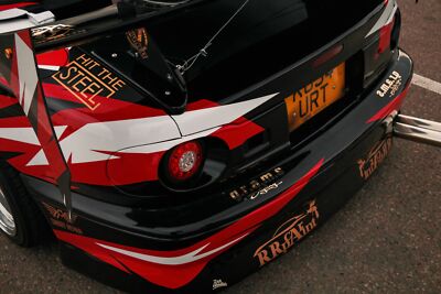 Mazda Miata / MX5 Number Plate Panel GV Style, Light Conversion v9