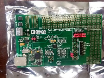 Analog Devices 3-Channel Low Noise Low Power 20-Bit ADC Evaluation Board AD7785