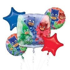 Anagram PJ Masks Foil Balloon Bouquet 5 Piece