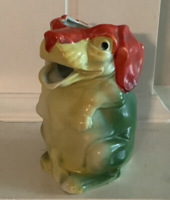 ROYAL BAYREUTH Happy Hound Dog 4 7/8 Inch NOVELTY Milk Pitcher