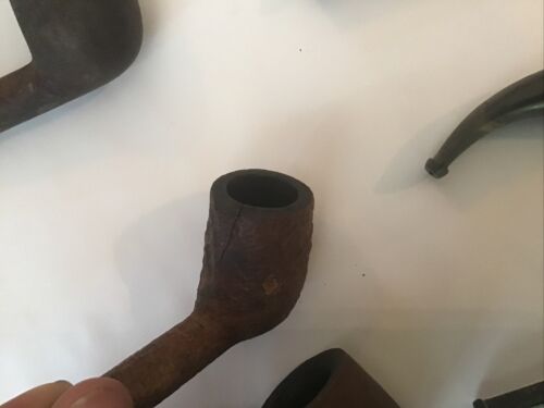 57 Vintage Smoking Tobacco Pipe Lot Carved Wood Bradberry Coronado Spartan Etc - Picture 10 of 12