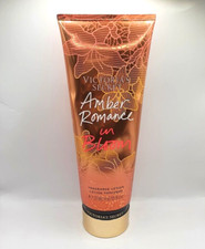 VICTORIA'S SECRET AMBER ROMANCE IN BLOOM BODY LOTION 8.0 OZ LIMITED EDITION