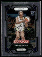 2024 Panini Prizm Monopoly WNBA JAELYN BROWN Rookie (RC) #15