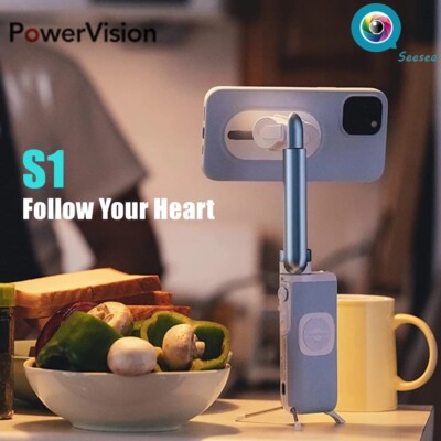 PowerVision S1 3-Axis Gimbal Stabilizer Power Bank For iphone Samsung Huawei 