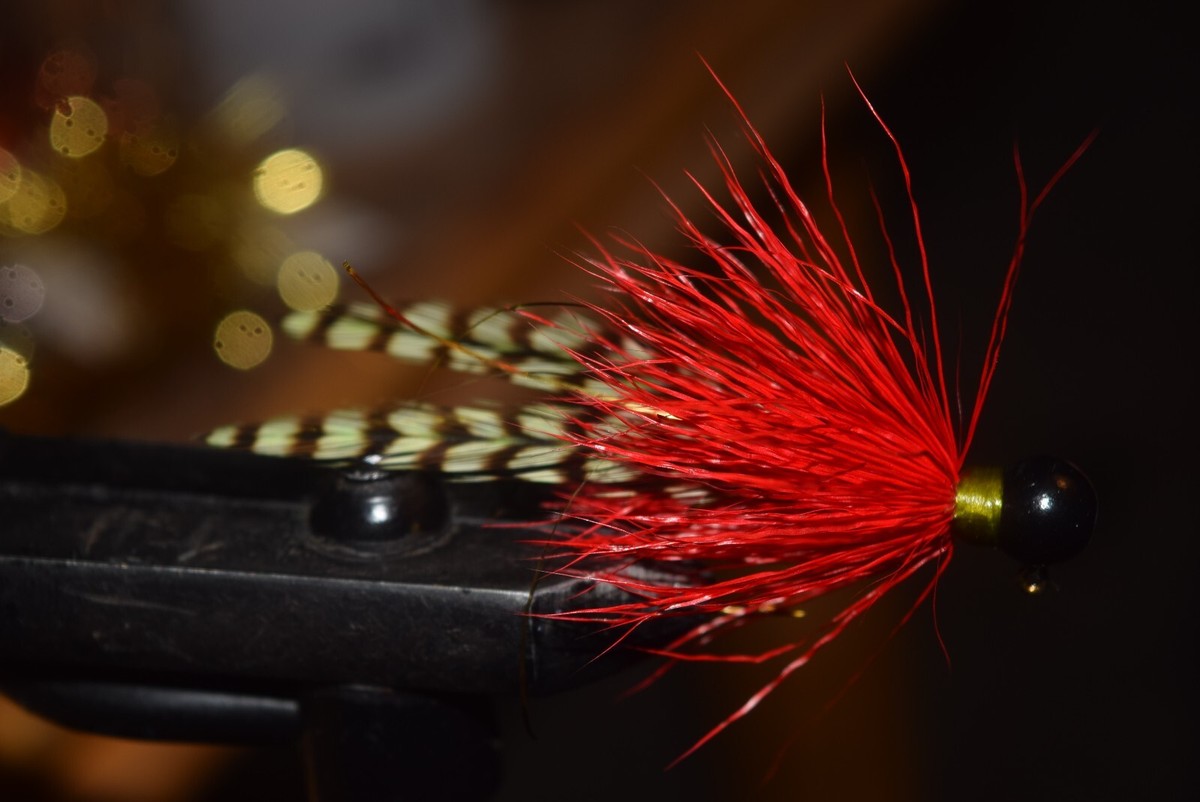 Hand tied DEER HAIR FISHING JIGS COLOR DOZEN Trout,crappie,bass