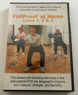 Fall Proof At Home - Level 1, 2 & 3 With Judy Aprile & Sue Grant (DVD, 2008) NEW