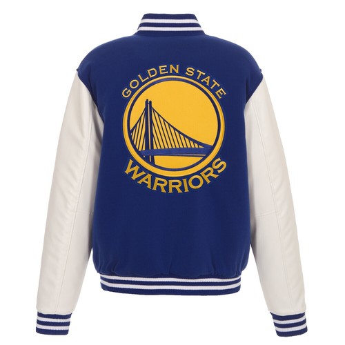 Starter Golden State Warriors Vintage NBA Embroidered Full-Zip