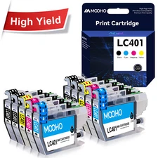 LC401 LC401XL Black Color Ink Cartridge for Brother MFC-J1010DW MFC-J1012DW Lot