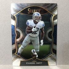 2020 Select Concourse DAndre Swift Rookie Card Detroit Lions #51