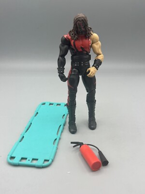 WWE Kane Wrestlemania 31 Heritage Series Action Figure w/ Stretcher & Extinguish