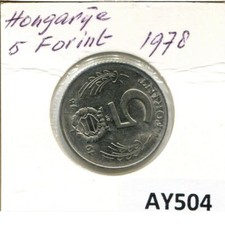 5 FORINT 1978 HUNGARY Coin #AY504U