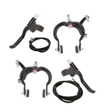 ALTALINE 1080 BLACK BICYCLE CRUISER ALLOY BRAKES FRONT & REAR SET.