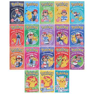 Pokemon Mega Collection 18 Books Box Set - Ages 5-8 - Paperback | eBay
