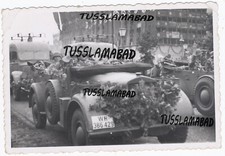 In Berlin Einmarsch Wehrmacht 1941 Fahrzeuge Technik Kolonne Foto Pkw  2 WK