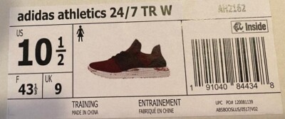 Women's Adidas Athletics 24/7 TR W Training Shoes Size 10.5 | eBay