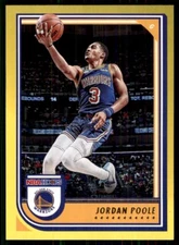 2022-23 Hoops Yellow Jordan Poole Golden State Warriors #226