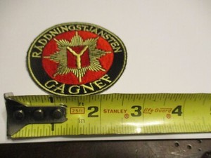 RADDNING SST JANSTEN GAGNEF MEDIC RESCUE FORIEGN SEW ON  PATCH
