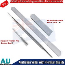 Diamond Deb File Blacks File Podiatry Chiropody Ingrown Nails Care instruments
