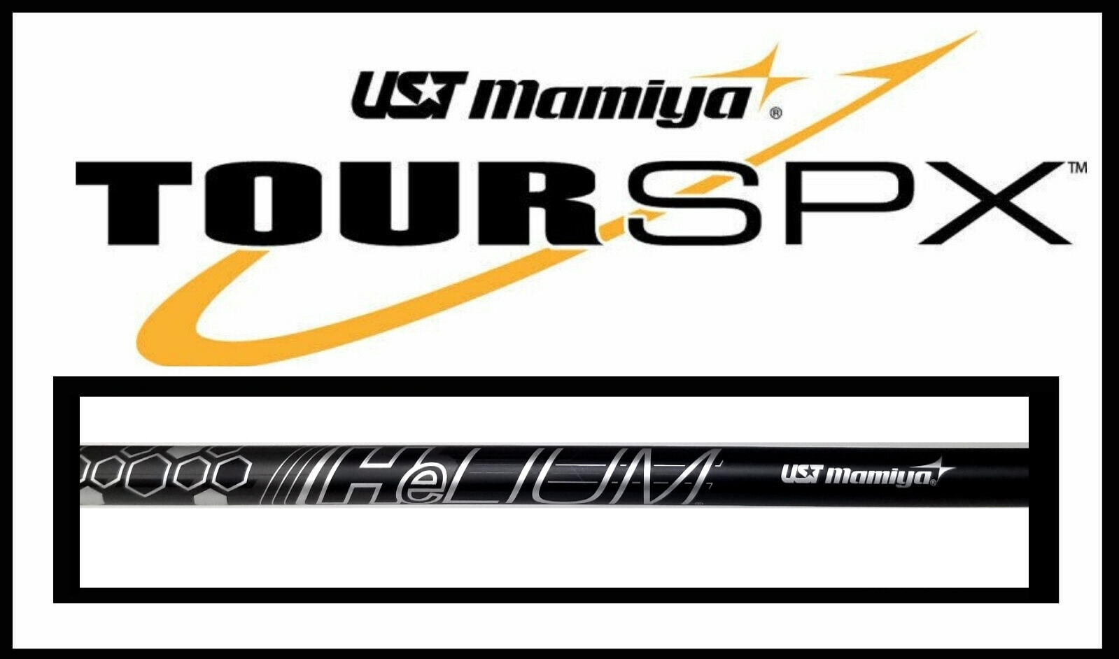 UST Mamiya HeLIUM 5F4 ゴルフ ドライバー シャフト S Helium 5F4 S STIFF 50g series BLACK Driver shaft by UST