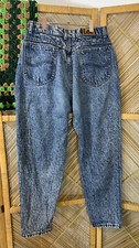 Vintage Jeans Lee Acid Wash High Rise Tapered 26