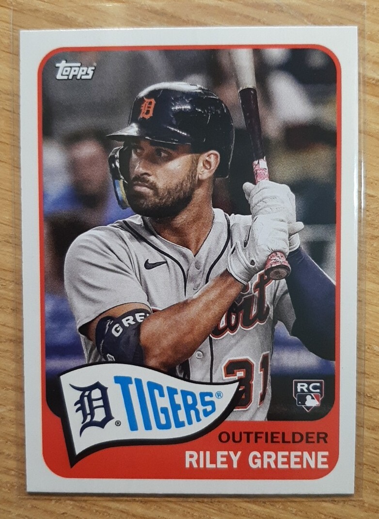2023 TOPPS ARCHIVES RILEY GREENE ROOKIE #113 DETROIT TIGERS