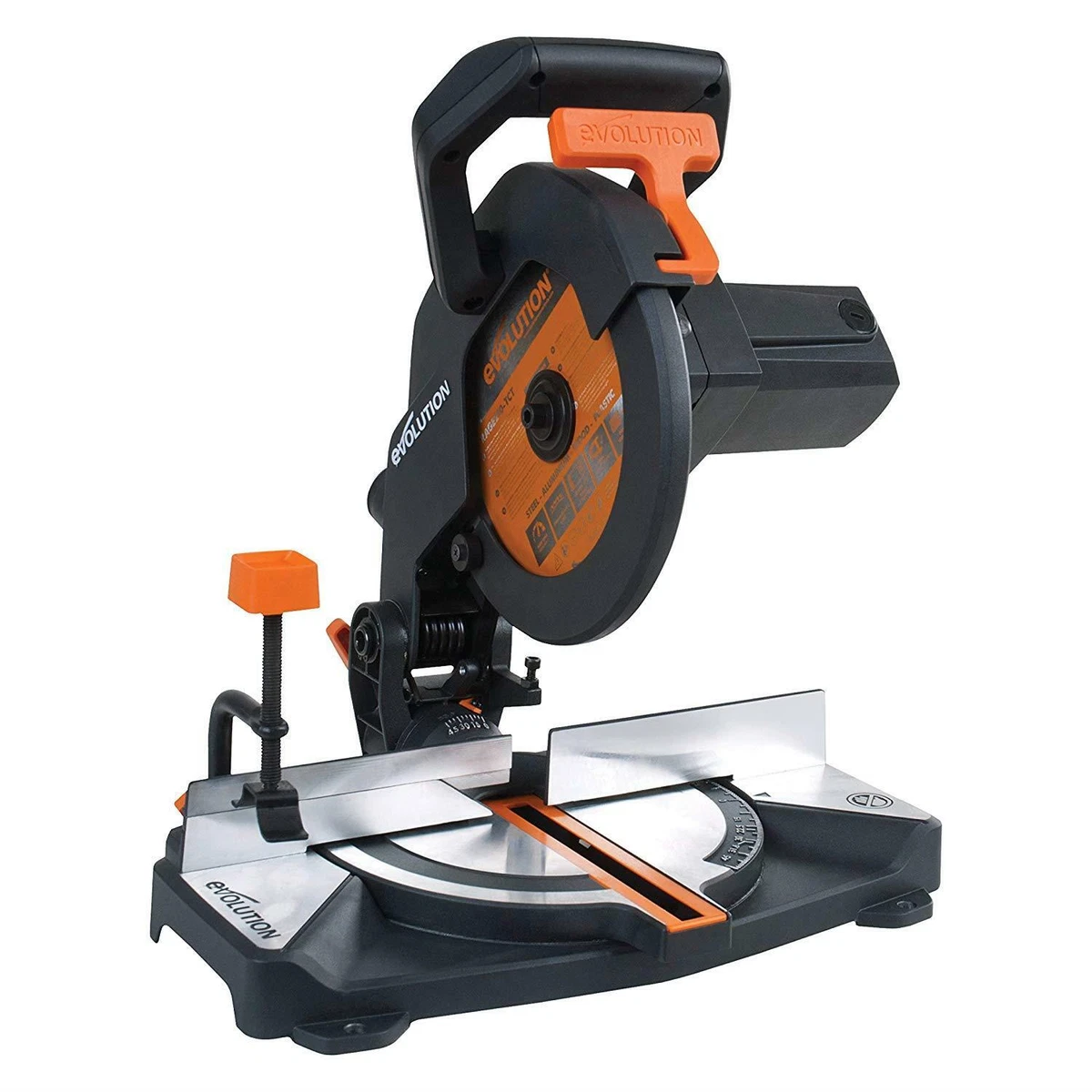 Evolution r210 mitre saw deals