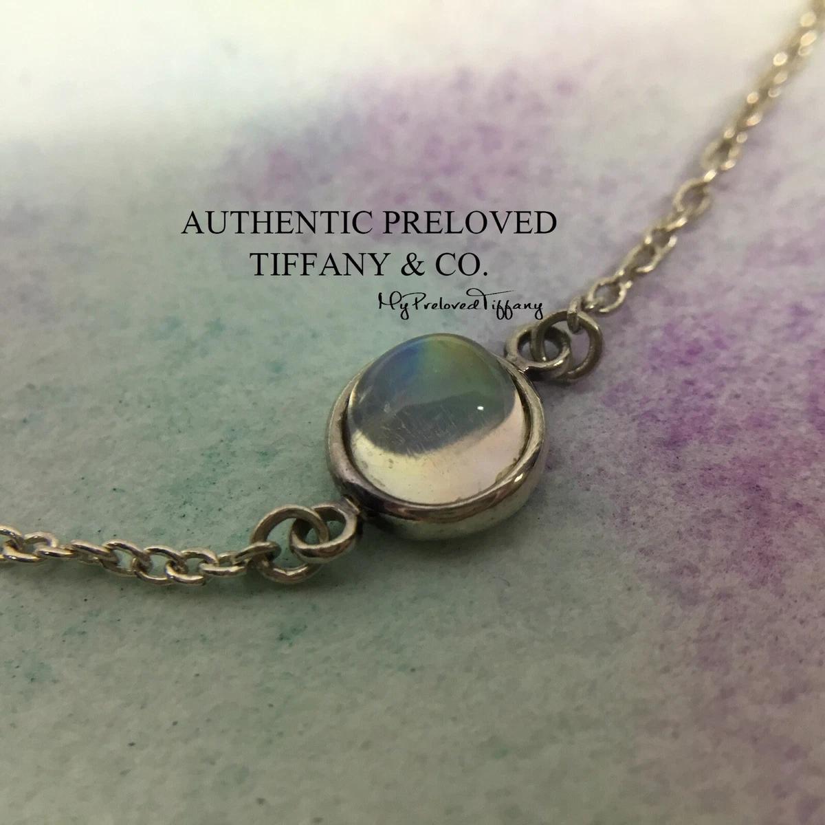Tiffany moonstone necklace sale