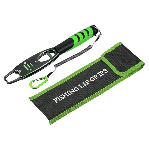 Fish Lip Gripper w/ Scale Fishing Gripper Professional Fishing Lip Grabber Tool - Picture 2 of 12