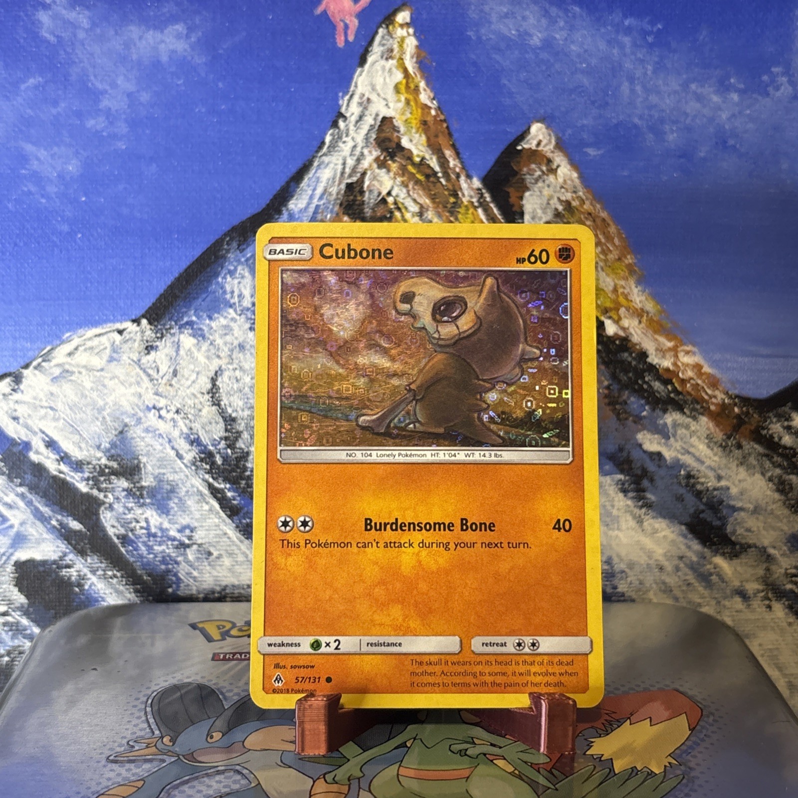 Cubone - 57 Pokemon General Mills Promo - Holo ✨ HP Please Read