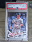 2017 Topps Complete Set Variation Aaron Judge #287 Grey Jersey (RC) PSA 10