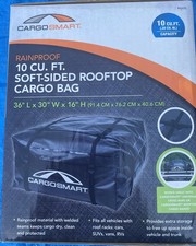 Brand New Cargosmart 10 Cu. Ft. Soft-sided Rainproof Rooftop Cargo Bag