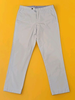 Sid Mashburn Chino Pant Mens Size 32x30 Trouser Light Blue Cotton 