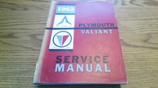 1962 Plymouth Valiant Service Manual 1962 Plymouth Valiant Service Manual