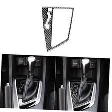 Real Premium Carbon Fiber Car Center Console Gear Shift Gear Shift Panel B