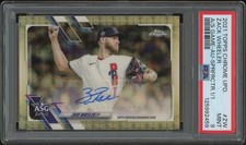 2021 Topps Chrome Update Zack Wheeler All Star Game Superfractor Auto #1/1 PSA 9