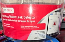 Utilitech Wireless Water Leak Detector Iris Compatible Model #0422362 – Open box