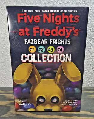 Five Nights at Freddys Fazbear Frights 4 Book Box Set NEW SEALED FNAF Scott Cawt