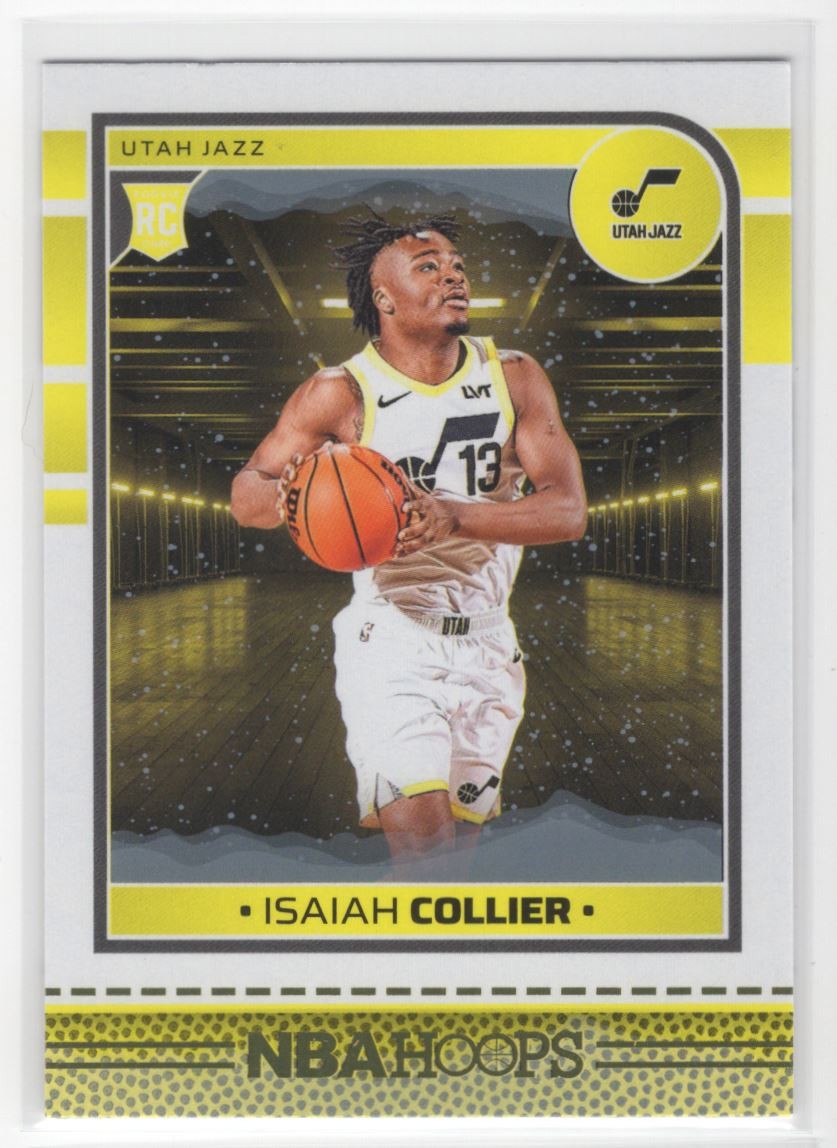 #259 Isaiah Collier 2024-25 Hoops Winter RC Utah Jazz