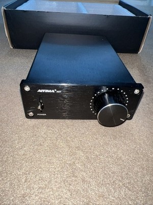 AIYIMA A07 300Wx2 HiFi Class D Power Amplifier - Black In Box-NO CORD