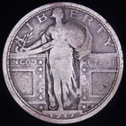1917 Standing Liberty Quarter Type 1 Good Philadelphia